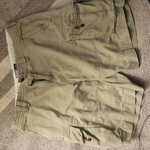 polo cargo shorts size 36